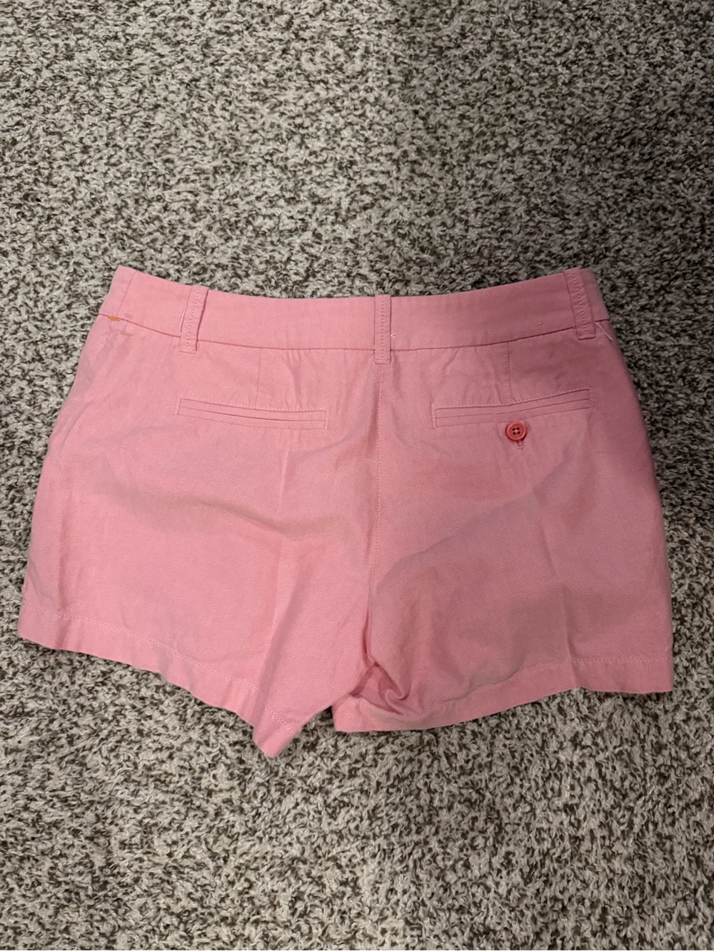 J crew Women’s Pink Casual Linen-Blend Shorts 6 - Picture 3 of 6